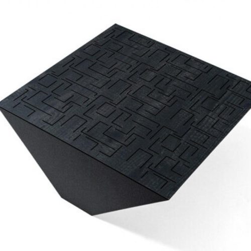 BassTrap Sonitus Decotrap Maze (42,4x42,4x60cm) Negru Wood - imagine 1