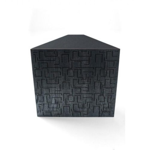 BassTrap Sonitus Decotrap Maze (42,4x42,4x60cm) Negru Wood - imagine 2