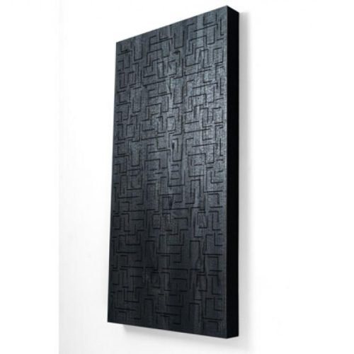 Panou Fonoabsorbant Sonitus Decosorber Double Maze 8 (120x60x8cm) Negru - imagine 1