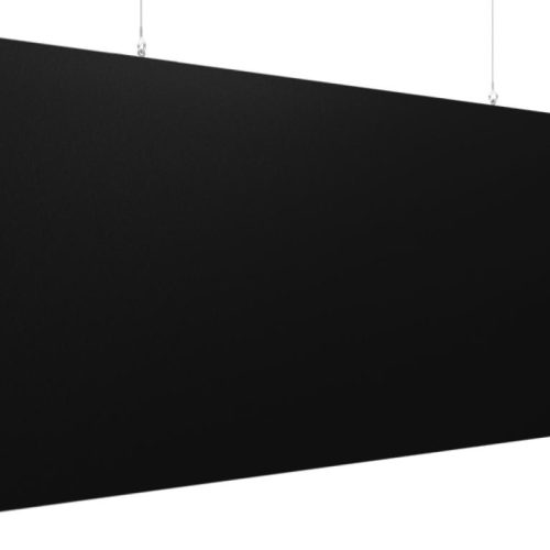 Panou Fonoabsorbant Vicoustic Suspended Baffle PET Negru - imagine 1