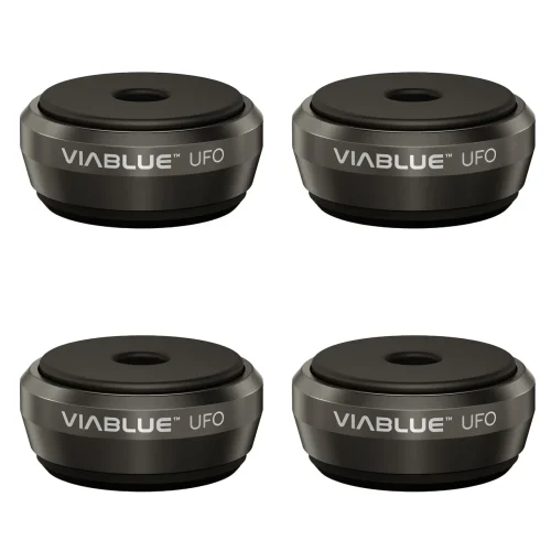 Picior Antivibratie Viablue UFO Ø35mm Negru - imagine 1