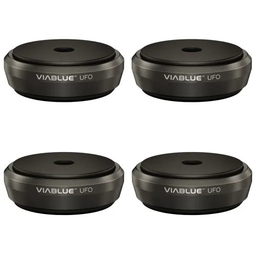 Picior Antivibratie Viablue UFO XL Ø65mm Negru - imagine 1