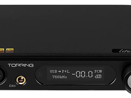 DAC Topping DX5 lite Negru - imagine 1