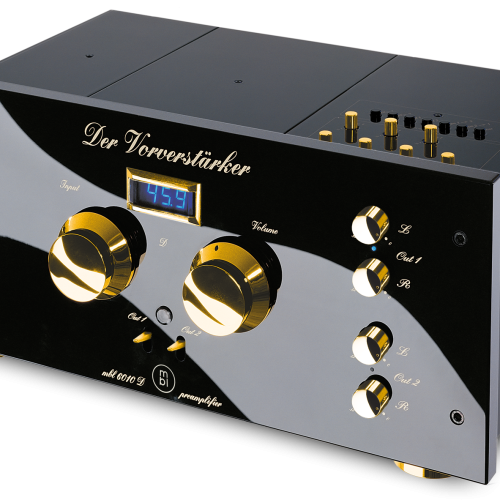 Preamplificator Stereo MBL 6010 D Black/Gold - imagine 1