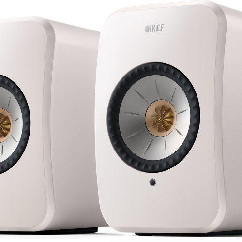 Boxe Active KEF LSX II Alb Mineral - imagine 1