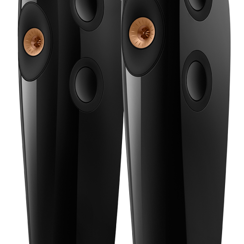 Boxe KEF Blade Two Meta Piano Black/ Copper - imagine 1