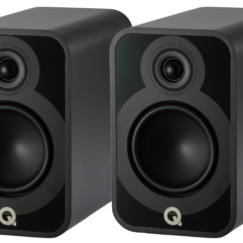 Boxe Q Acoustics 5020 Negru Satin - imagine 1