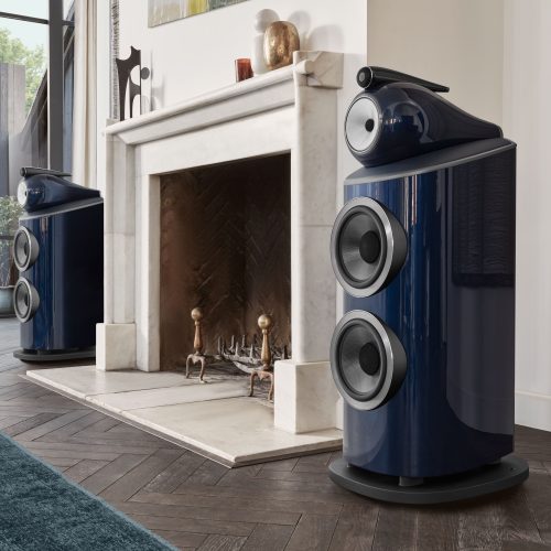 Boxe Bowers & Wilkins 801 D4 Signature Midnight Blue Metallic - imagine 3