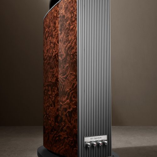 Boxe Bowers & Wilkins 801 D4 Signature California Burl Gloss - imagine 5