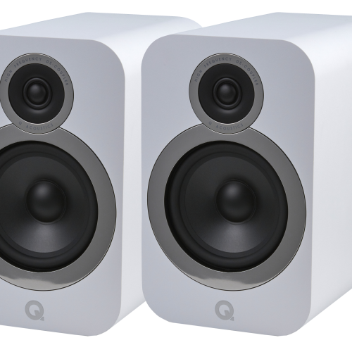 Boxe Q Acoustics 3030i Arctic White - imagine 1