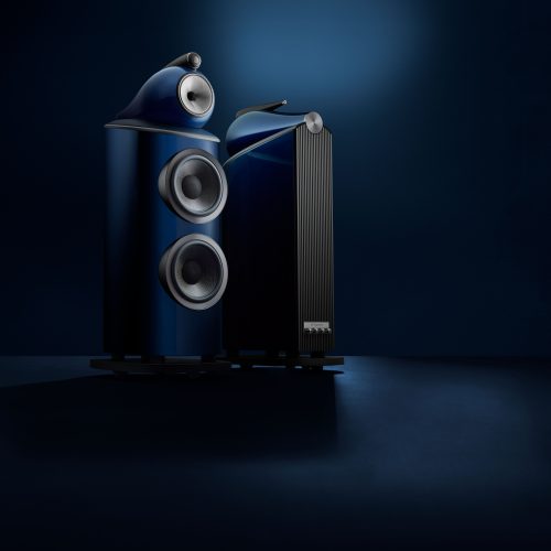 Boxe Bowers & Wilkins 801 D4 Signature Midnight Blue Metallic - imagine 8