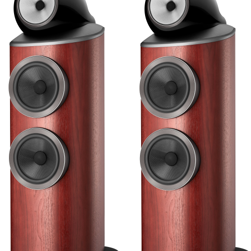 Boxe Bowers & Wilkins 802 D4 Satin Rosenut - imagine 1