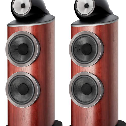 Boxe Bowers & Wilkins 801 D4 Satin Rosenut - imagine 1