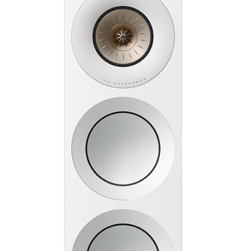 Boxe KEF Reference 5 Meta High Gloss White/ Champagne - imagine 2