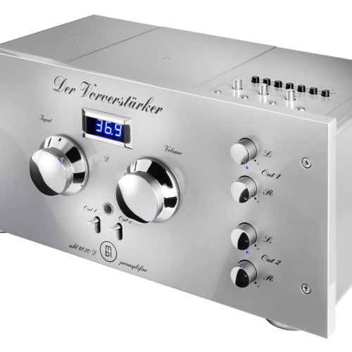 Preamplificator Stereo MBL 6010 D Arctic Silver/Chrome - imagine 1