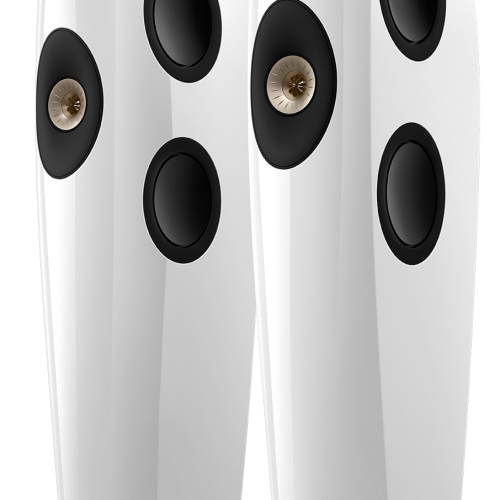 Boxe KEF Blade Meta Arctic White/Champagne - imagine 1