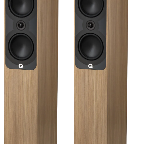 Boxe Q Acoustics 5050 Holme Oak - imagine 1