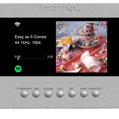 Receiver Stereo Rotel RAS-5000 Argintiu - imagine 1