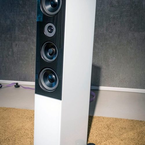 Boxe Audio Physic Midex Glass White HighGloss - imagine 3