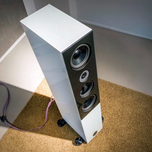 Boxe Audio Physic Midex Glass White HighGloss - imagine 4