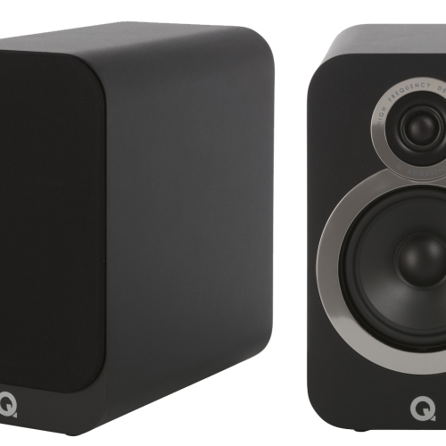 Boxe Q Acoustics 3020i Carbon Black - imagine 1