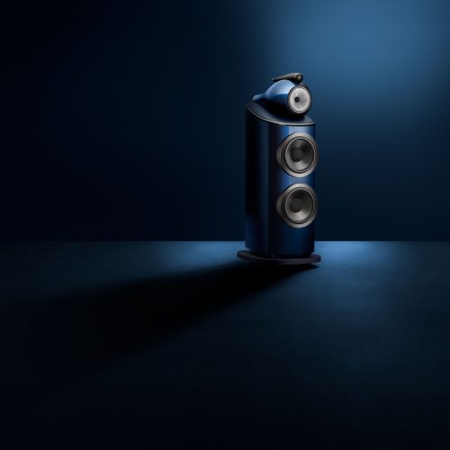 Boxe Bowers & Wilkins 801 D4 Signature Midnight Blue Metallic - imagine 4