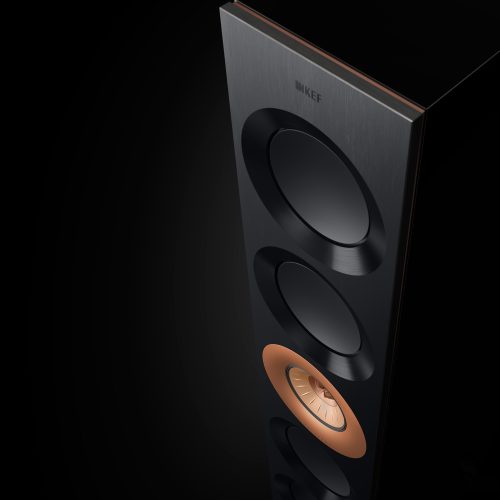 Boxe KEF Reference 5 Meta High Gloss Black/ Copper - imagine 3