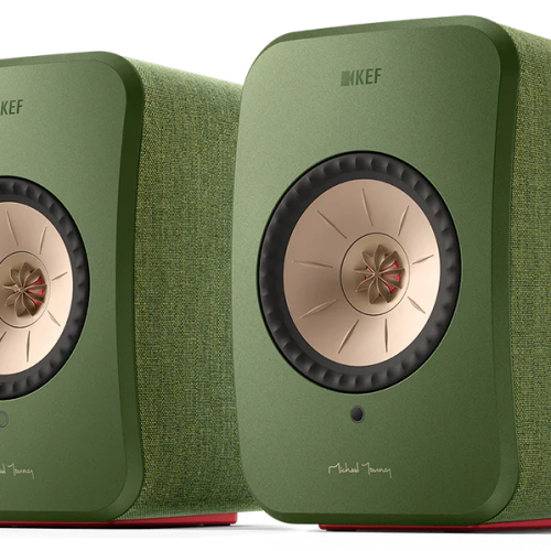 Boxe Active KEF LSX II Verde Olive - imagine 1