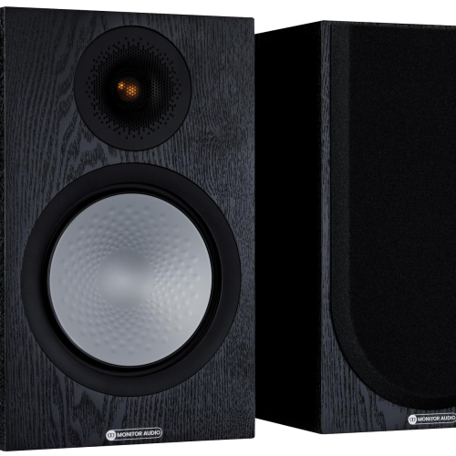 Boxe Monitor Audio Silver 100 (7G) Black Oak - imagine 1