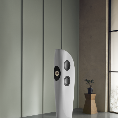 Boxe KEF Blade Two Meta Arctic White/ Champagne - imagine 2