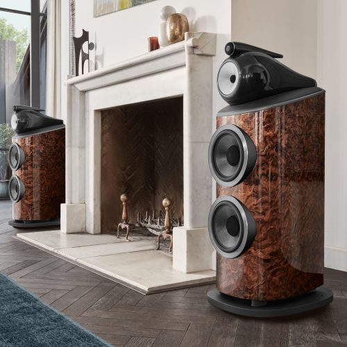 Boxe Bowers & Wilkins 801 D4 Signature California Burl Gloss - imagine 6