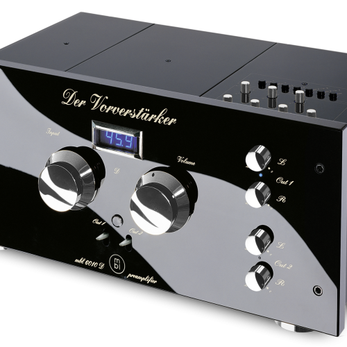 Preamplificator Stereo MBL 6010 D Black/Chrome - imagine 1