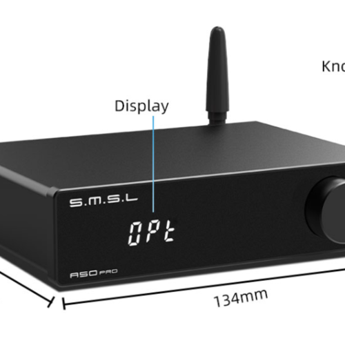 Amplificator Integrat SMSL A50 Pro 2.1 - imagine 5