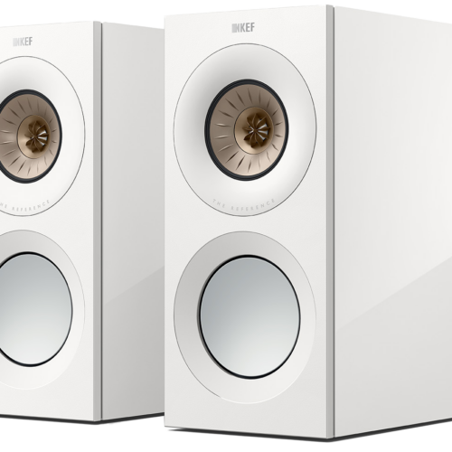 Boxe KEF Reference 1 Meta High Gloss White/ Champagne - imagine 1