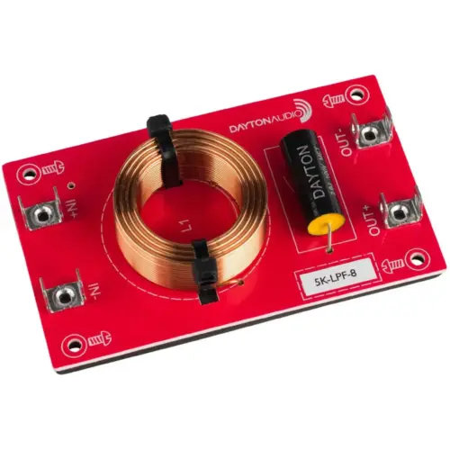 Filtru Pasiv Dayton Audio Low Pass Speaker Crossover 12 dB/Octave, 8 Ohm 5.0 khz - imagine 2