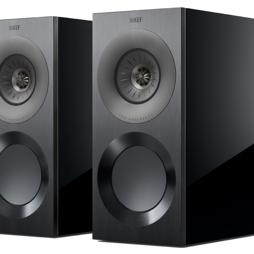 Boxe KEF Reference 1 Meta High Gloss Black/ Grey - imagine 1