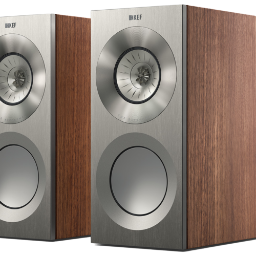 Boxe KEF Reference 1 Meta Satin Walnut/ Silver - imagine 1