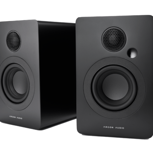 Boxe Active Argon Audio STUDIE 3 Negru - imagine 1