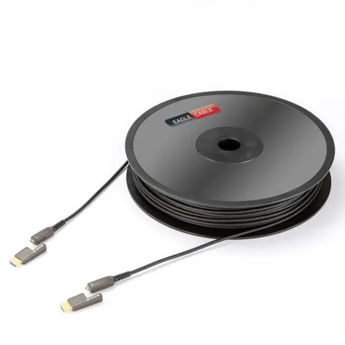 Cablu HDMI Eagle Deluxe High Speed LWL 2.0B 4K Ultra HD (70m)