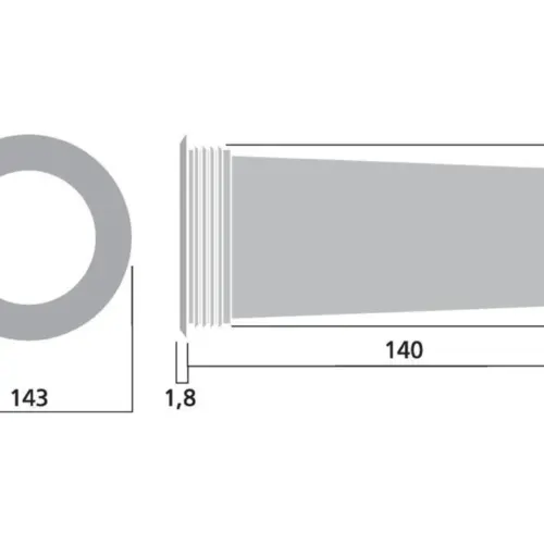 Port Bass-Reflex Monacor BR-100HP - imagine 3