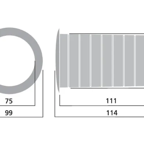 Port Bass-Reflex Monacor MBR-75 - imagine 3