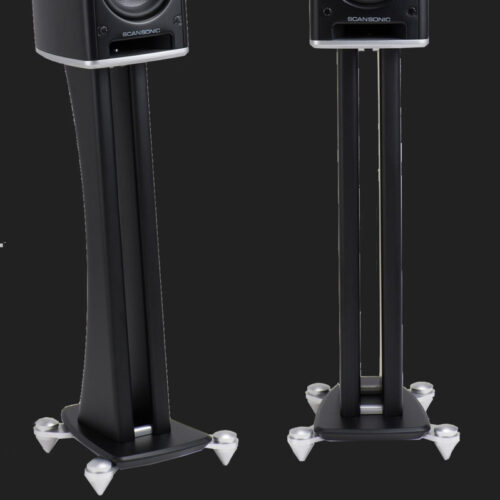 Stand Boxe Scansonic TWIN STAND Negru - imagine 1