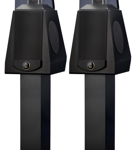 Stand Boxe MBL Stand 126 Negru Satin - imagine 1