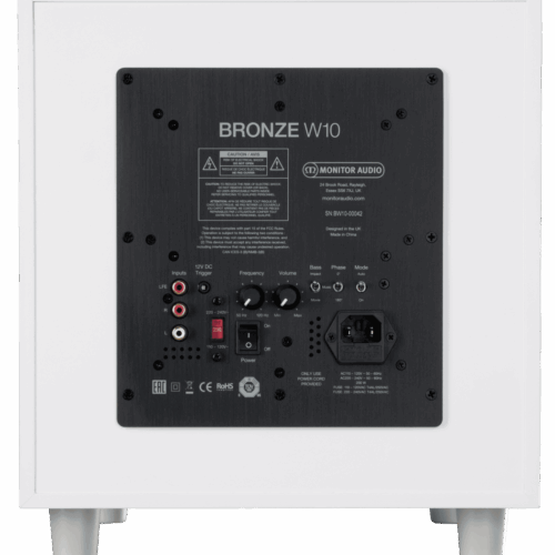 Subwoofer Monitor Audio Bronze W10 (6G) Alb - imagine 3