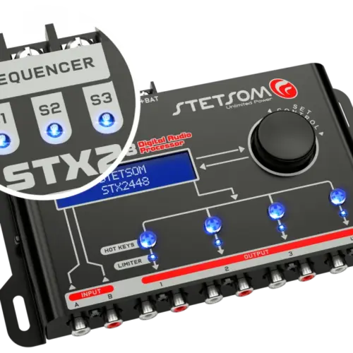 Procesor de Sunet Stetsom STX2448 DSP - imagine 1