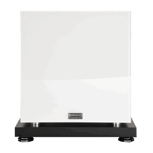 Subwoofer Audio Physic Luna Glass Glass Alb Lucios - imagine 1