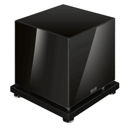 Subwoofer Audio Physic Luna Glass Glass Negru Lucios
