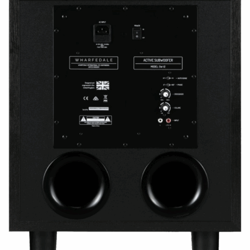Subwoofer Wharfedale SW-12 Negru - imagine 2