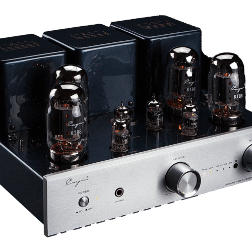 Amplificator Integrat Cayin CS-55 A (EL34) Argintiu - imagine 1