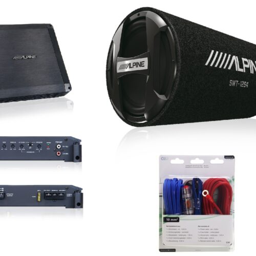 Pachet de Bass Alpine SWT-12S4 + BBX-T600+LK-10